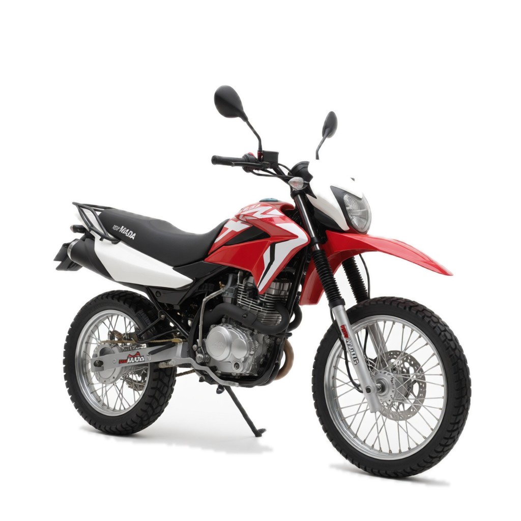 NM200GY K5L Motos tout-terrain — vue studio (fond blanc neutre)