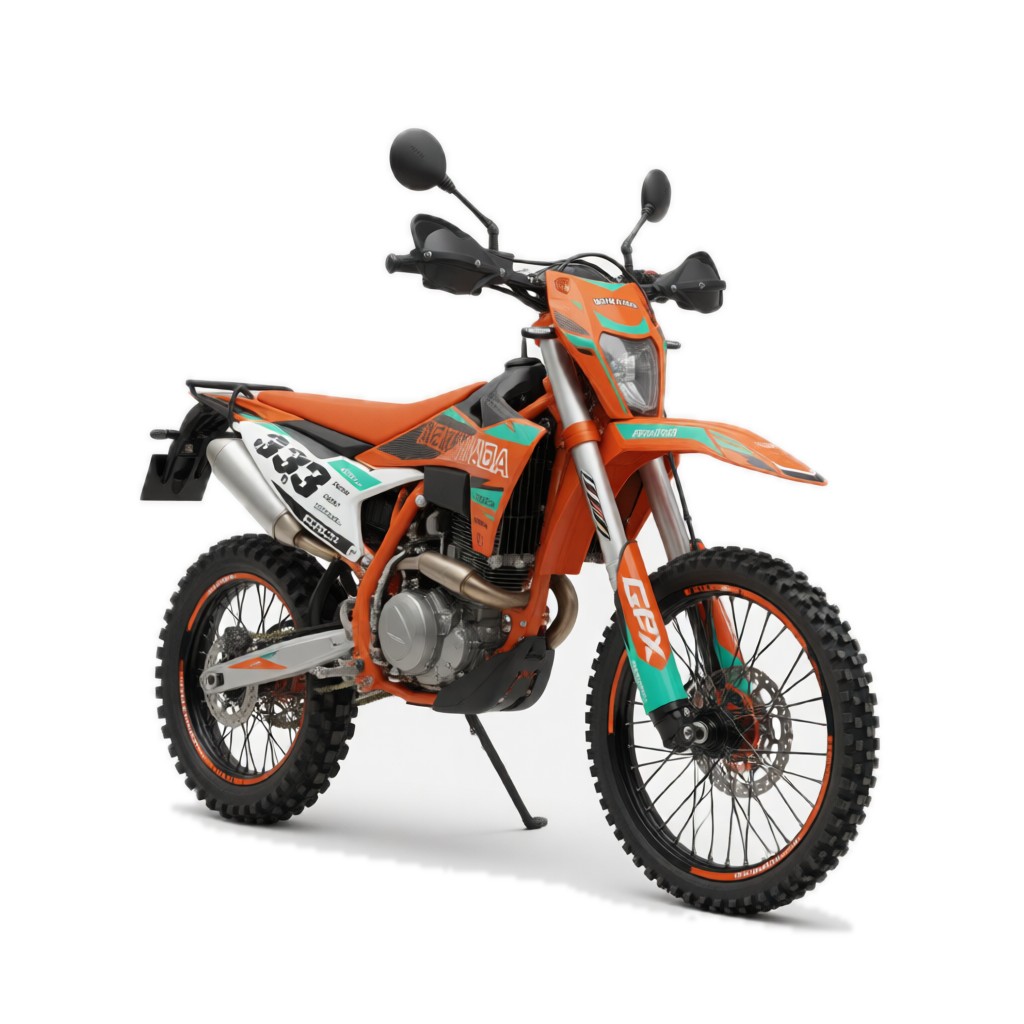 NM300GY 333 Off-Road Motorcycles — studio view (clean white background)